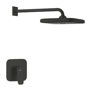 GROHE CUBEO sprchový set s podomietkovou batériou, horná sprcha, matte black