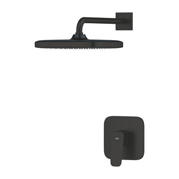 GROHE CUBEO sprchový set s podomietkovou batériou, horná sprcha, matte black 1053342430 Obrázek - fotka