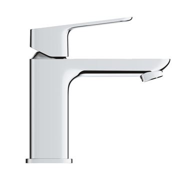 GROHE CUBEO umývadlová stojanková batéria, s odtokovou súpravou, Water Saving, SilkMove ES, chróm 1017320000 Obrázek - fotka