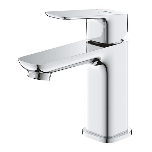 GROHE CUBEO umývadlová stojanková batéria, s odtokovou súpravou, Water Saving, SilkMove ES, chróm 1017320000 Obrázek - fotka