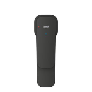 GROHE CUBEO umývadlová stojanková batéria, s odtokovou súpravou, Water Saving, SilkMove ES, matte black 1017322430 Obrázek - fotka
