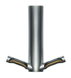 DYSON AIRBLADE 9 kJ HU03 tryskový sušič rúk, automatický, strieborná