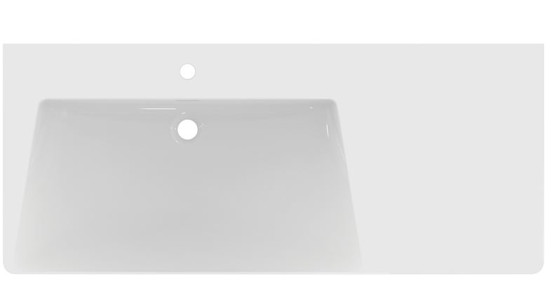 IDEAL STANDARD LA DOLCE VITA umývadlo 126 cm, s otvorom pre batériu vľavo a prepadom E263201 Obrázek - fotka