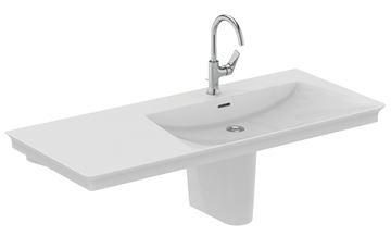 IDEAL STANDARD LA DOLCE VITA umývadlo 126 cm, s otvorom pre batériu vpravo a prepadom E263301 Obrázek - fotka