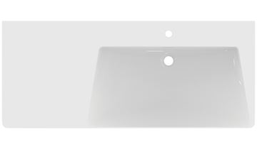 IDEAL STANDARD LA DOLCE VITA umývadlo 126 cm, s otvorom pre batériu vpravo a prepadom E263301 Obrázek - fotka