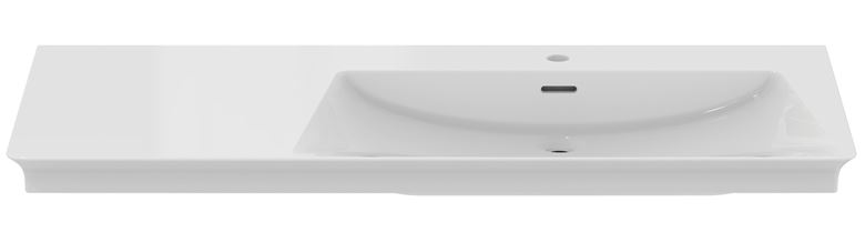 IDEAL STANDARD LA DOLCE VITA umývadlo 126 cm, s otvorom pre batériu vpravo a prepadom E263301 Obrázek - fotka