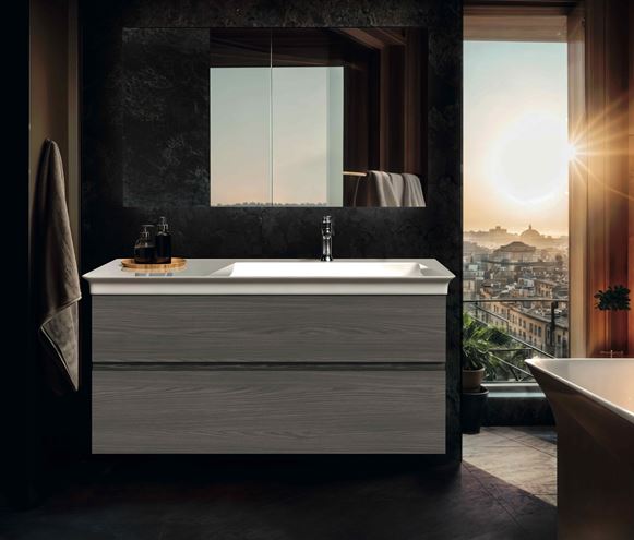 IDEAL STANDARD LA DOLCE VITA umývadlo 126 cm, s otvorom pre batériu vpravo a prepadom E263301 Obrázek - fotka