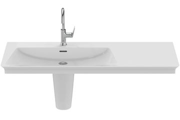 IDEAL STANDARD LA DOLCE VITA umývadlo 106 cm, s otvorom pre batériu vľavo a prepadom E264601 Obrázek - fotka