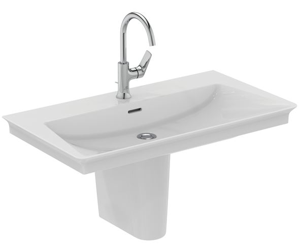 IDEAL STANDARD LA DOLCE VITA umývadlo 86 cm, s otvorom pre batériu a prepadom E262901 Obrázek - fotka