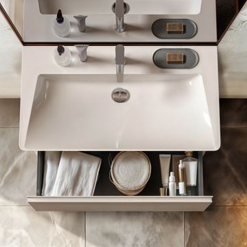 IDEAL STANDARD LA DOLCE VITA umývadlo 86 cm, s otvorom pre batériu a prepadom E262901 Obrázek - fotka