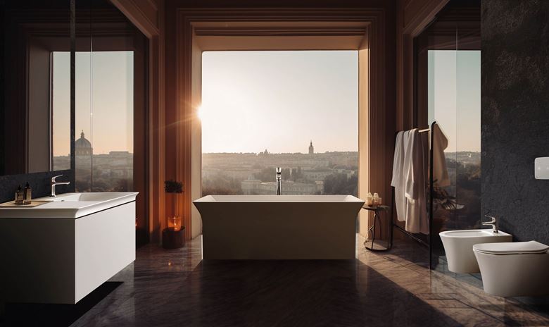IDEAL STANDARD LA DOLCE VITA závesné WC, AquaBlade splachovanie E263401 Obrázek - fotka