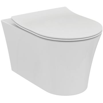IDEAL STANDARD LA DOLCE VITA závesné WC, AquaBlade splachovanie E263401 Obrázek - fotka