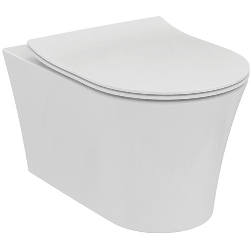 IDEAL STANDARD LA DOLCE VITA závesné WC, AquaBlade splachovanie E263401 Obrázek - fotka