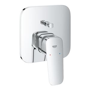 GROHE CUBEO vaňová podomietková batéria, s prepínačom, chróm