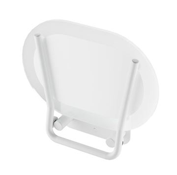 RAVAK OVO CHROME sedadlo do sprchy, sklopné, biela/clear B8F0000028 Obrázek - fotka