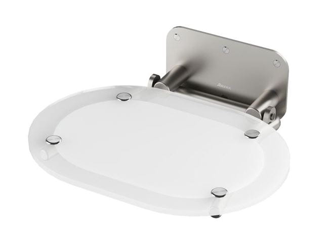 RAVAK OVO CHROME sedadlo do sprchy, sklopné, nerez oceľ/clear B8F0000029 Obrázek - Hlavní obrázek