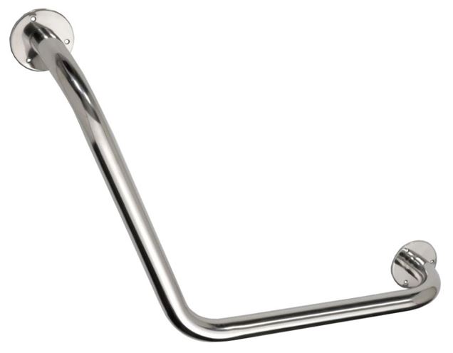 AZP BRNO REHA madlo 400x400 mm, pravé aj ľavé, lesklá nerez R1016115 Obrázek - Hlavní obrázek