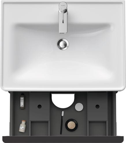 DURAVIT D-NEO skrinka s umývadlom 65x48x62,5 cm, 2 zásuvky, White mat DE012001818 Obrázek - fotka
