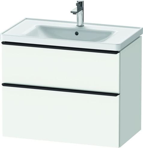 DURAVIT D-NEO skrinka s umývadlom 65x48x62,5 cm, 2 zásuvky, White mat DE012001818 Obrázek - Hlavní obrázek