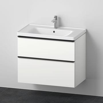 DURAVIT D-NEO skrinka s umývadlom 80x48x62, 5 cm, 2 zásuvky, biela DE012101818 Obrázek - fotka