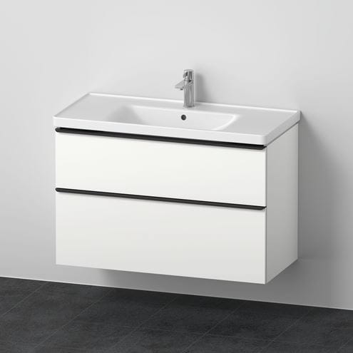 DURAVIT D-NEO skrinka s umývadlom 100x48x62,5 cm, 2 zásuvky, White mat DE012201818 Obrázek - fotka