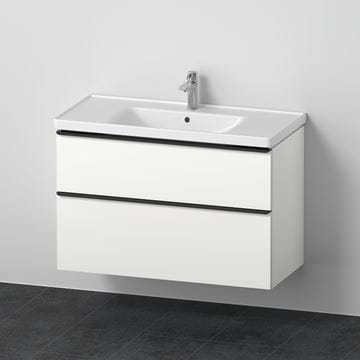 DURAVIT D-NEO skrinka s umývadlom 100x48x62,5 cm, 2 zásuvky, White mat DE012201818 Obrázek - fotka
