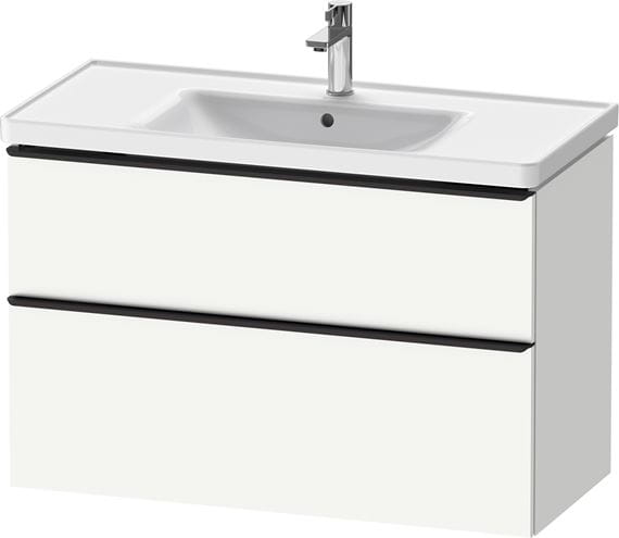 DURAVIT D-NEO skrinka s umývadlom 100x48x62,5 cm, 2 zásuvky, White mat DE012201818 Obrázek - Hlavní obrázek