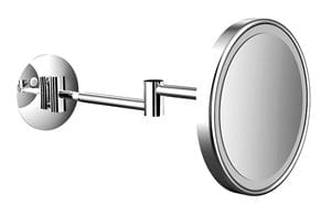 CONCEPT 300 kozmetické zrkadlo 203 mm, zväčšovacie, s osvetlením, chróm