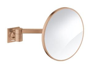 GROHE ALLURE kozmetické zrkadlo, zväčšovacie, kartáčovaný warm sunset