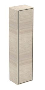 IDEAL STANDARD CONNECT AIR vysoká skrinka 40x30x160 cm, 1 dvierka, svetlá hnedá/svetlá pínia