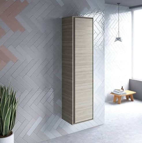 IDEAL STANDARD CONNECT AIR vysoká skrinka 40x30x160 cm, 1 dvierka, svetlá hnedá/svetlá pínia E0832UK Obrázek - fotka