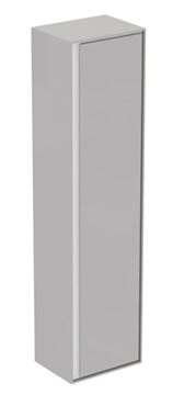 IDEAL STANDARD CONNECT AIR vysoká skrinka 40x30x160 cm, 1 dvierka, matná biela/svetlá šedá E0832EQ Obrázek - fotka