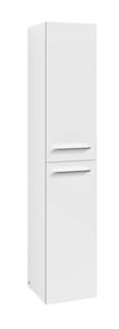 VILLEROY & BOCH AVENTO vysoká skrinka 35x40, 4x176 cm, 2 dvierka, pánty vpravo, Crystal White