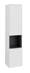 VILLEROY & BOCH SUBWAY 3.0 vysoká skrinka 40x36,2x171 cm, 2 dvierka, 1 polica, pánty vpravo, Brilliant White