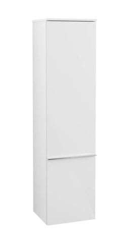 VILLEROY & BOCH VENTICELLO vysoká skrinka 40,4x37,2x154,6 cm, 1 dvierka, pánty vľavo, Glossy White A95101DH Obrázek - Hlavní obrázek