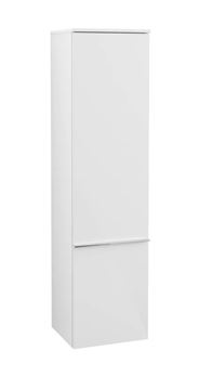 VILLEROY & BOCH VENTICELLO vysoká skrinka 40,4x37,2x154,6 cm, 1 dvierka, pánty vpravo, Glossy White