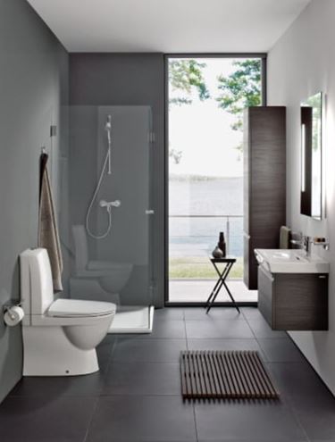 LAUFEN PRO S vysoká skrinka 35x33,5x165 cm, 1 dvierka, pánty vľavo, wenge H4831210954231 Obrázek - fotka