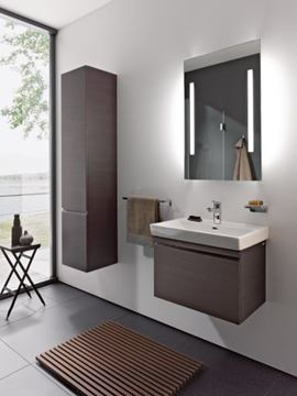 LAUFEN PRO S vysoká skrinka 35x33, 5x165 cm, 1 dvierka, pánty vpravo, wenge H4831220954231 Obrázek - fotka