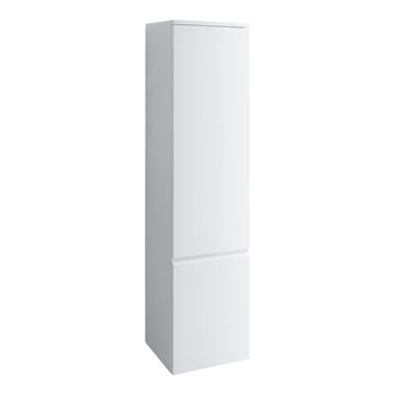 LAUFEN PRO S vysoká skrinka 35x33,5x165 cm, 1 dvierka, pánty vpravo, lesklá biela