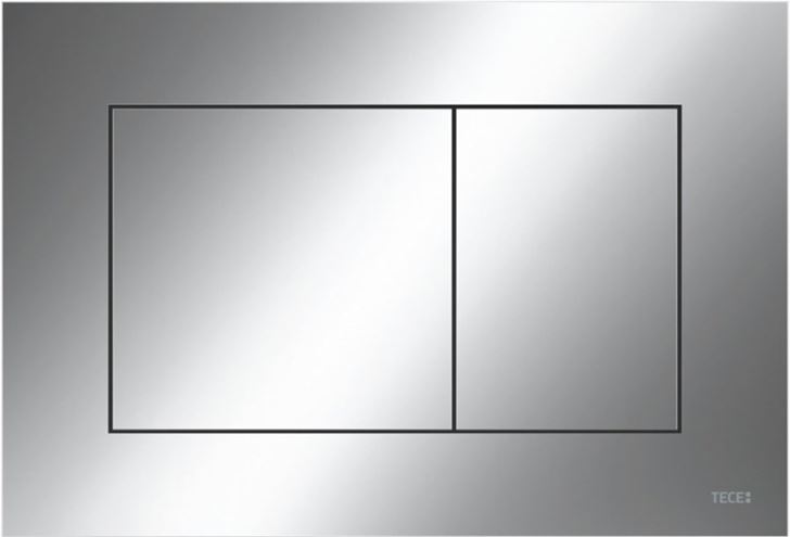 ROCA MERIDIAN závesné WC s montážnym prvkom TECEprofil, Rimless splachovanie, SoftClose sedátko, chrómové tlačidlo PT2.TEDF-RSC.CR.34 Obrázek - fotka