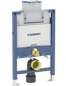 GEBERIT DUOFIX montážny prvok pre WC 82 cm, so splachovacou nádržkou Omega 12 cm