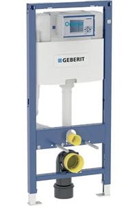 GEBERIT DUOFIX montážny prvok pre WC 112 cm, so splachovacou nádržkou Omega 12 cm