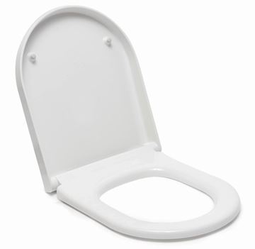 VITRA INTEGRA závesné WC s montážnym prvkom TECEprofil, Rim-ex splachovanie, SoftClose sedátko, chrómové tlačidlo SET VITRA+TECE SDK Obrázek - fotka
