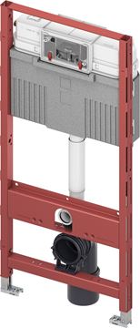 VITRA INTEGRA závesné WC s montážnym prvkom TECEprofil, Rim-ex splachovanie, SoftClose sedátko, chrómové tlačidlo SET VITRA+TECE SDK Obrázek - fotka