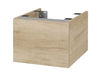 DŘEVOJAS DSD SZZ1 40 nízka skrinka 40x50x30 cm, 1 zásuvka, Push-open, nebraska