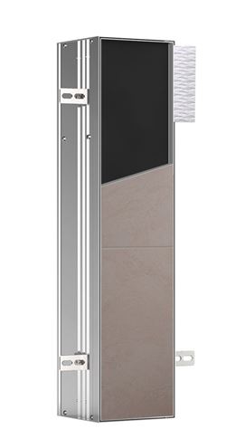 CONCEPT 300 nízka skrinka 15,4x15x65,8 cm, 1 dvierka, pánty vľavo, Push-open, s držiakom toaletného papiera, s WC štetkou, na obloženie 015-2073 Obrázek - Hlavní obrázek
