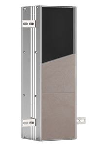 CONCEPT 300 nízka skrinka 15,4x15x49,2 cm, 1 dvierka, Push-open, s WC štetkou, na obloženie