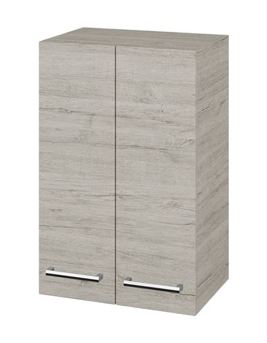 DŘEVOJAS SYD2 50 nízka skrinka 50x35,2x77,1 cm, 2 dvierka, úchytka chróm, oregon 68809-T03 Obrázek - Hlavní obrázek
