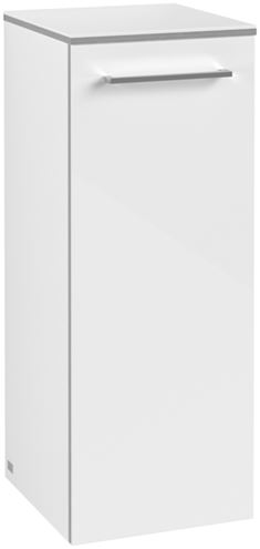 VILLEROY & BOCH AVENTO nízka skrinka 35x40,5x89 cm, 1 dvierka, pánty vpravo, Crystal White A89501B4 Obrázek - Hlavní obrázek