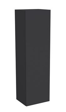 VITRA METROPOLE PURE nízka skrinka 35x29,5x120 cm, 1 dvierka, pánty vľavo, Push-open, graphite mat